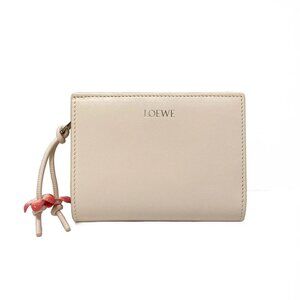 LOEWE - Light Pink Classic Calf Leather Bifold Wallet 579-081325